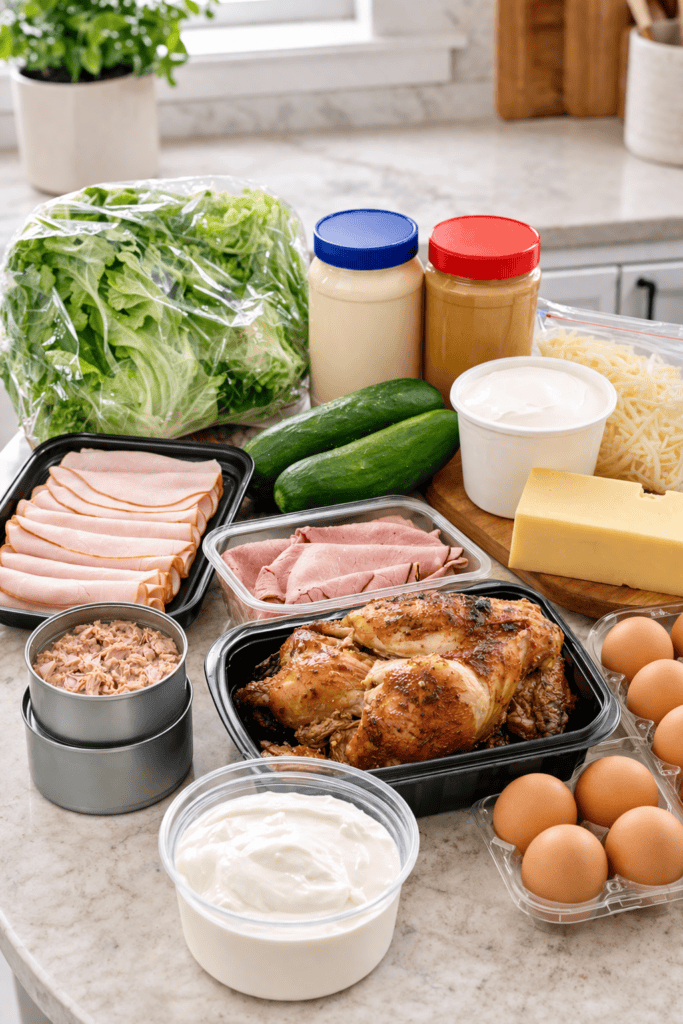 keto grocery haul no cooking